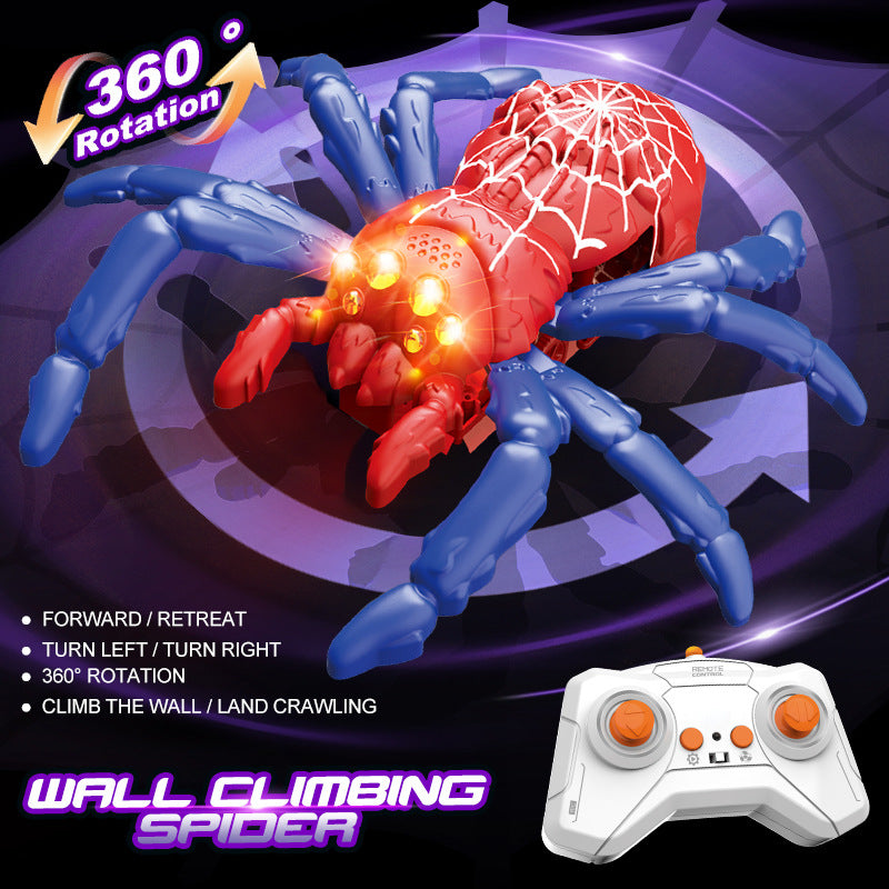 Remote-Controlled Wall-Climbing Gecko Toy – Electric Bionic Chameleon/Lizard – Color-Changing Wall-Climbing Toy for Boys